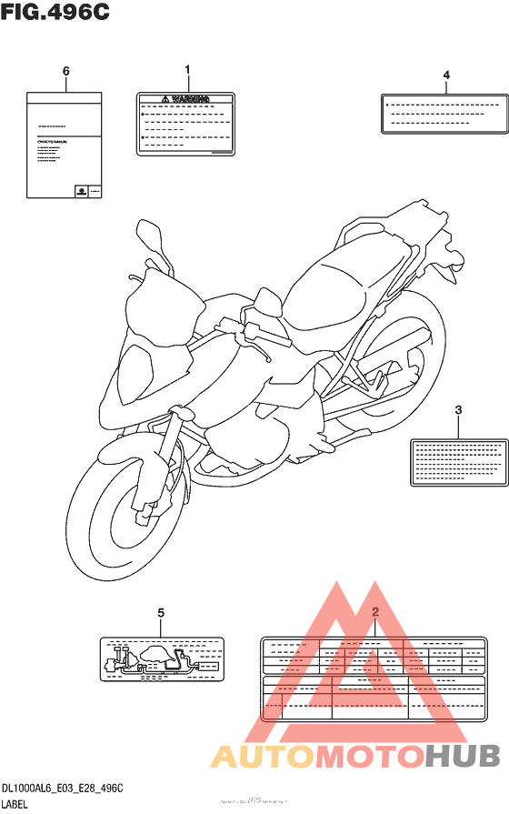 Label (Dl1000Al6 E33)