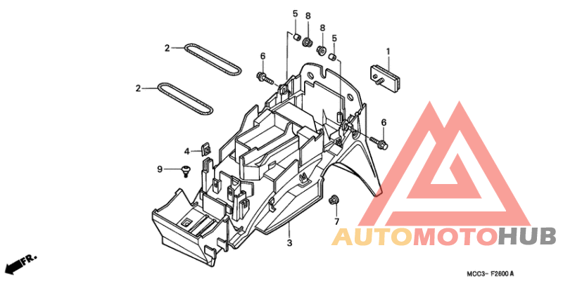 Заднее крыло
