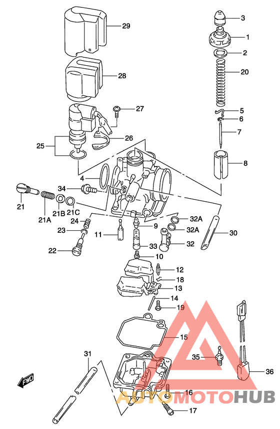 Carburetor assy