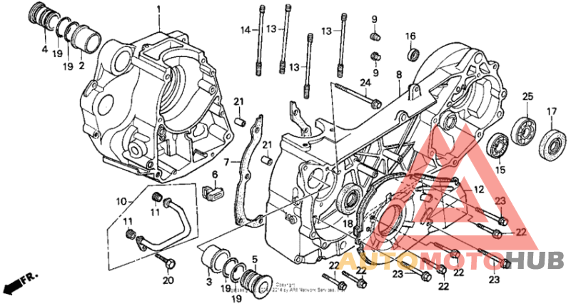 Картер двигателя
