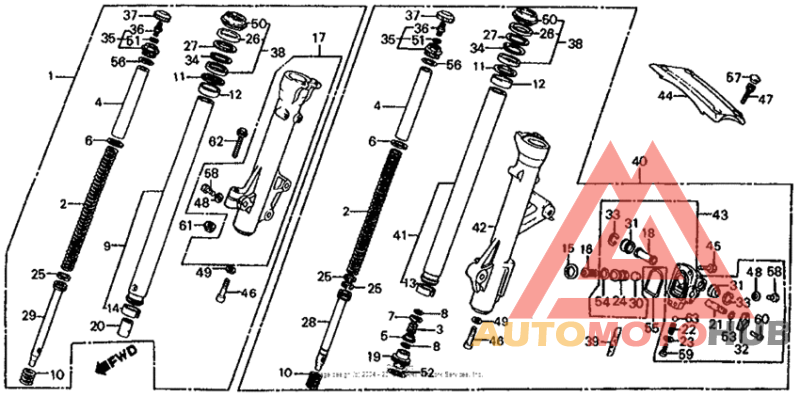 Front shock asborber