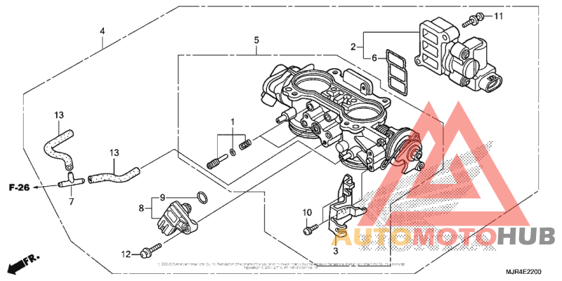Корпус Дросселя