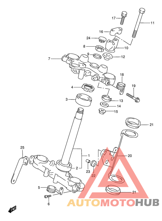 Траверса нижняя