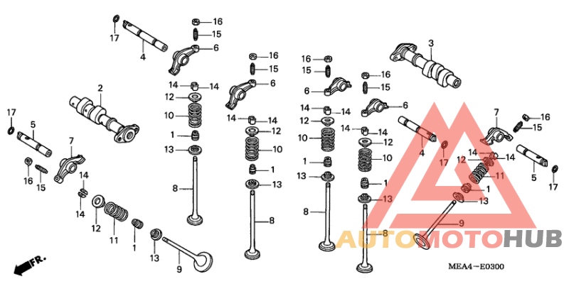 Распред вал/клапана