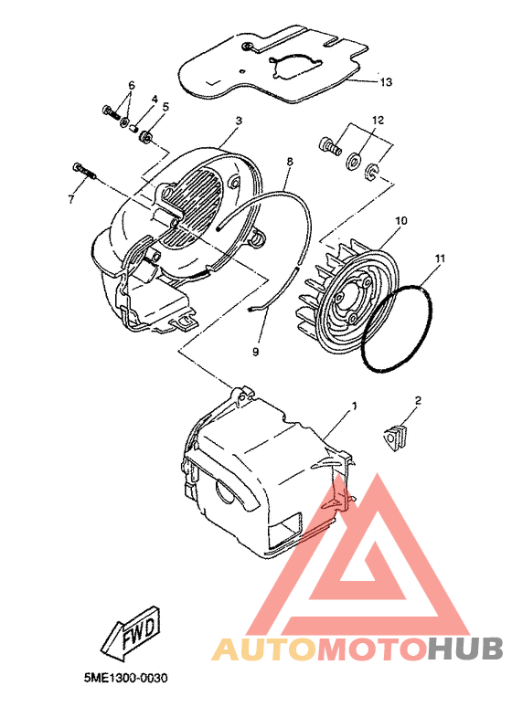 Air shroud. fan