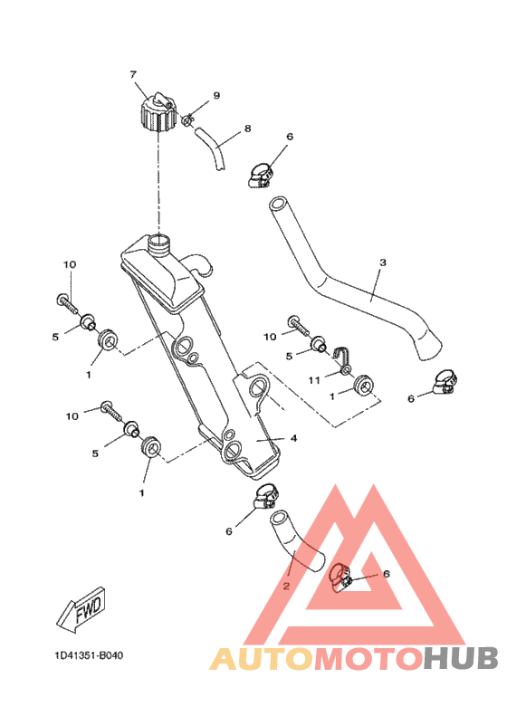 Radiator & hose