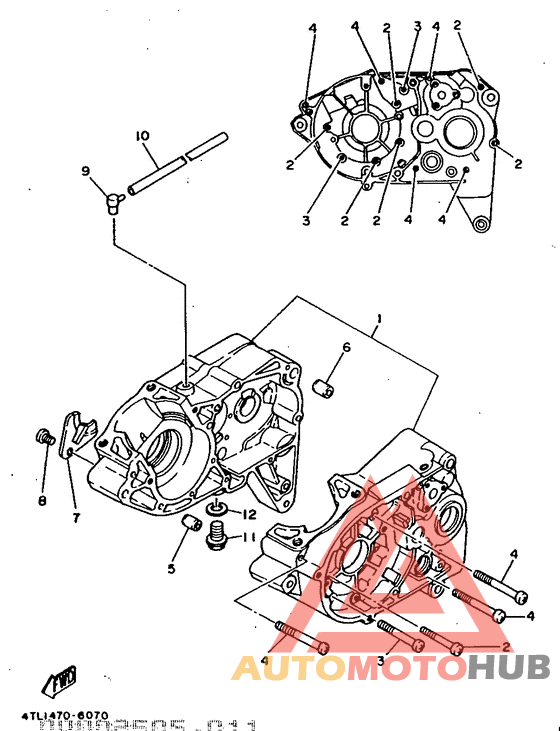 Картер двигателя