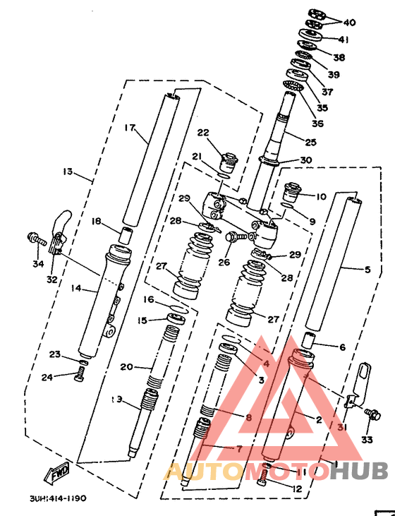 Передняя вилка