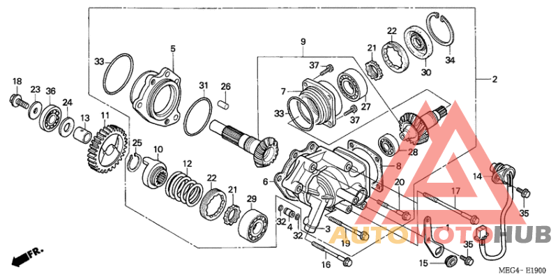 Вал крестовой
