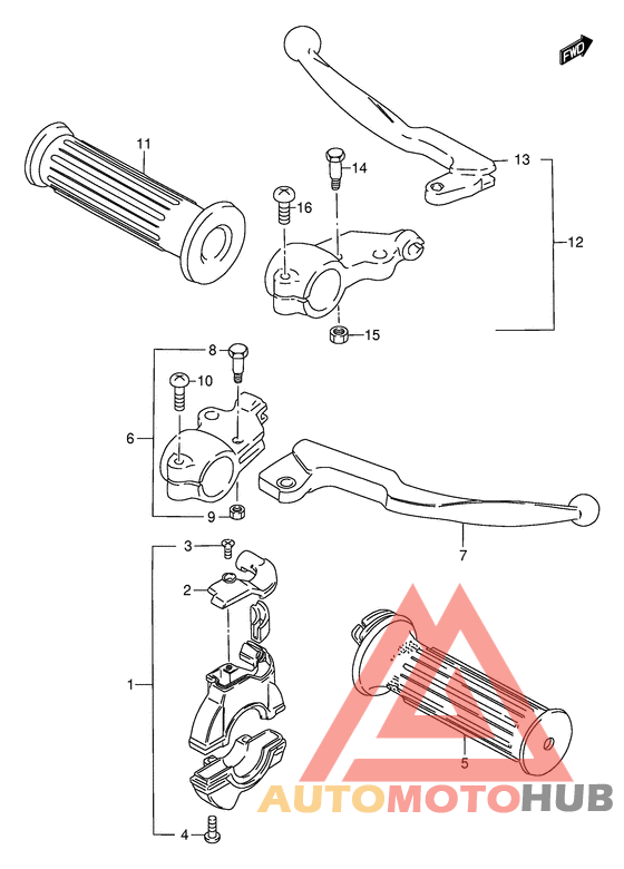 Рулевой рычаг