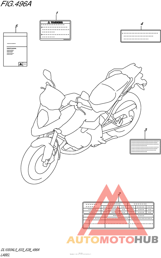 Label (Dl1000Al5 E03)