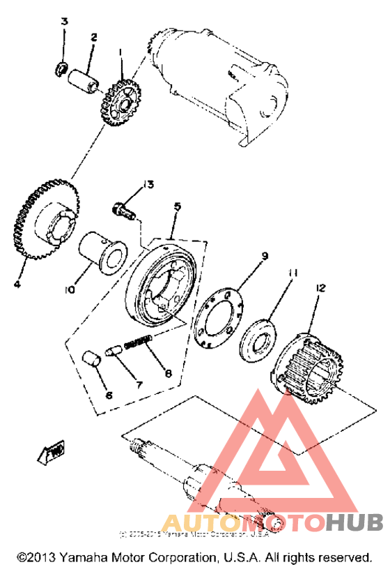 Муфта стартера