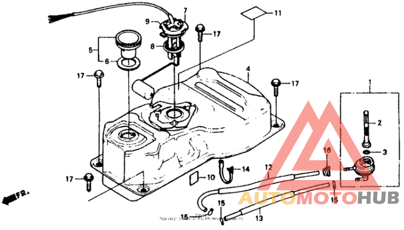 Fuel tank 87