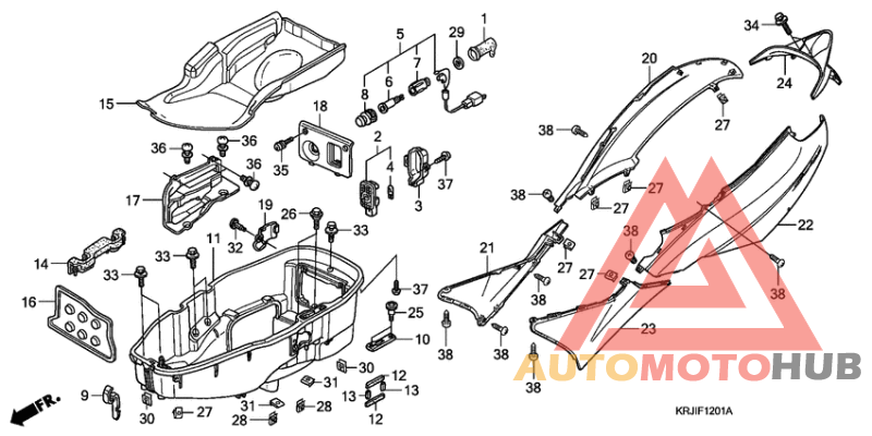 Body cover/luggage box