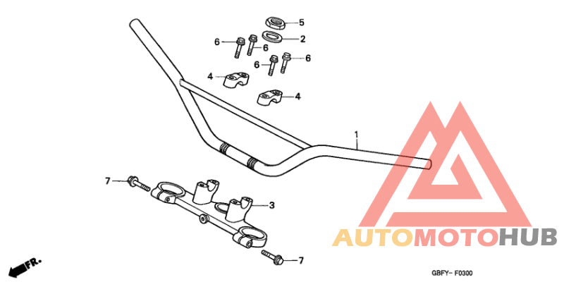 Handle pipe/top bridge
