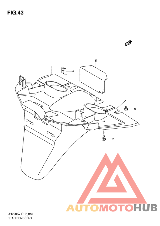 Заднее крыло