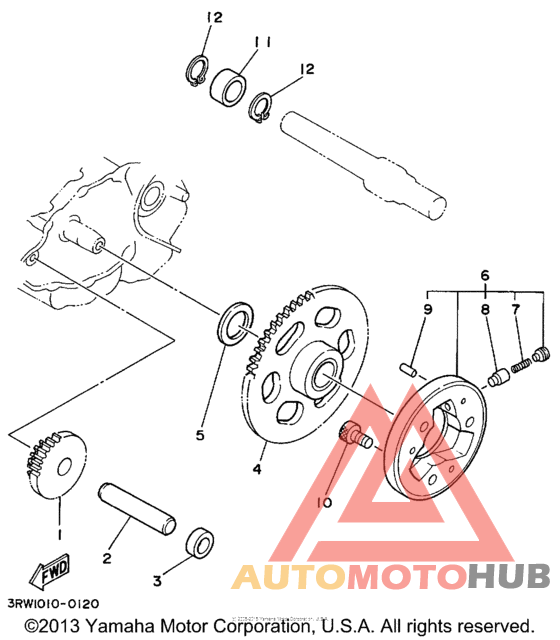 Муфта стартера