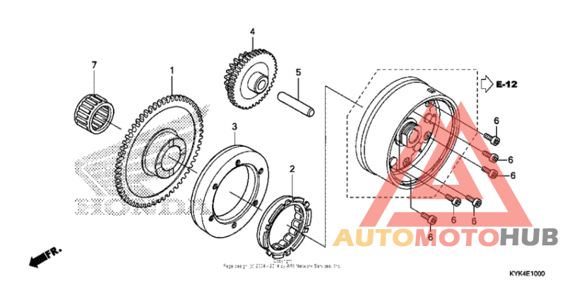Муфта стартера
