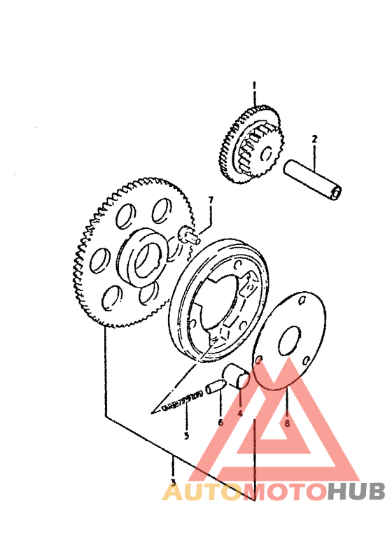 Муфта стартера