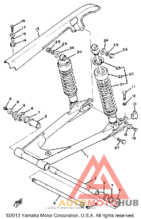 Rear arm - suspension