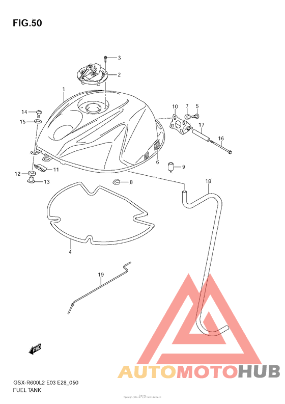 Fuel Tank (Gsx-R600L2 E33)