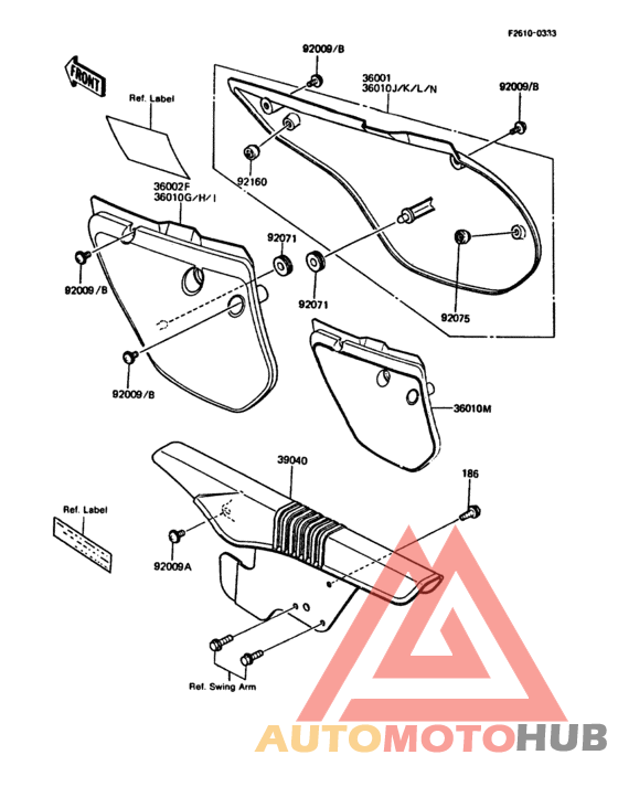 Side covers/chain cover(1/2)