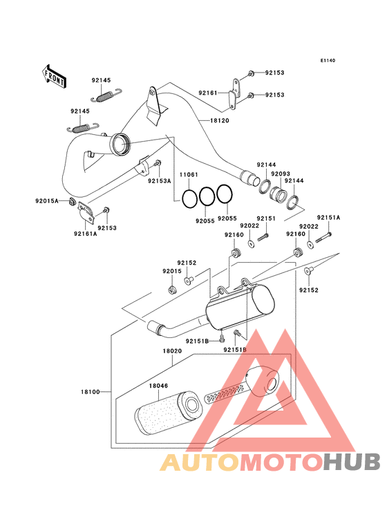Muffler comp
