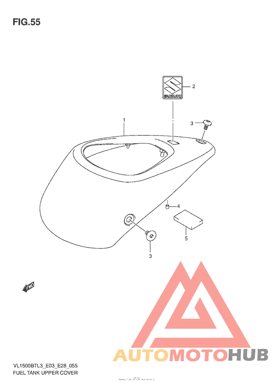 Fuel Tank Upper Cover