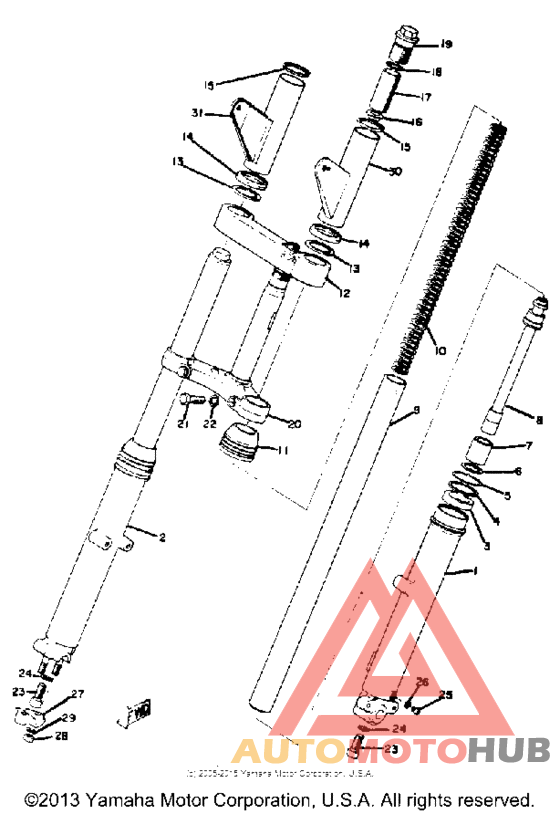 Передняя вилка