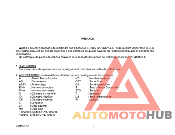 Catalog preface