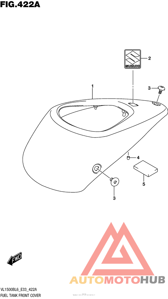 Fuel Tank Front Cover