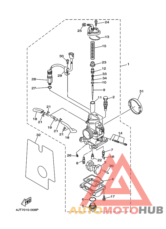 Carburetor assy