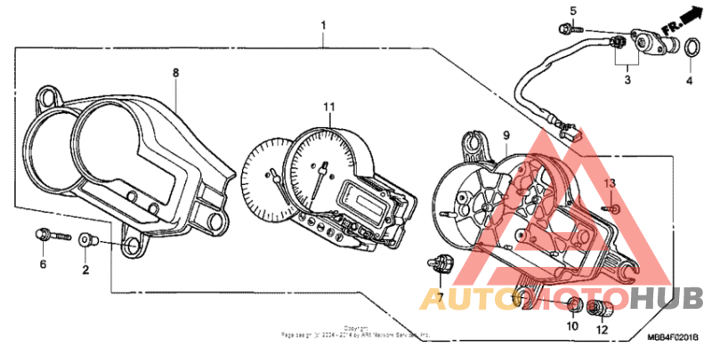 Спидометр 01-05