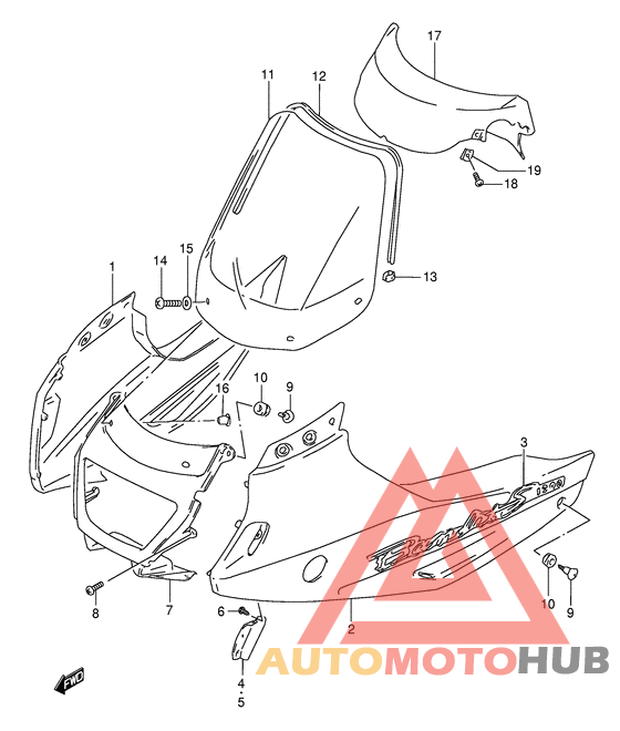 Cowling body