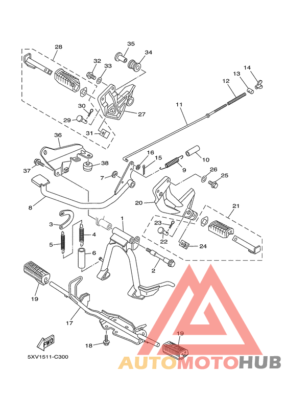 Stand & footrest
