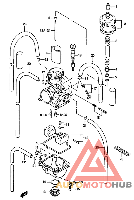 Carburetor assy