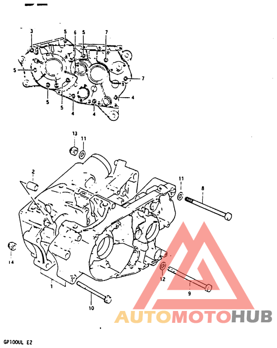 Картер двигателя