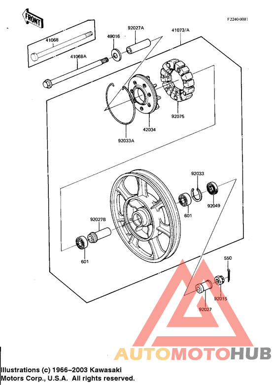 Rear wheel/hub