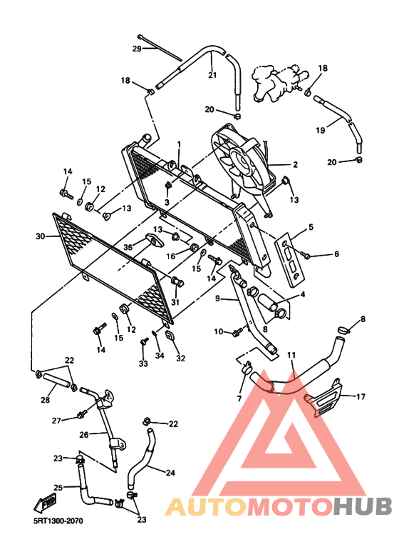 Радиатор и шланг