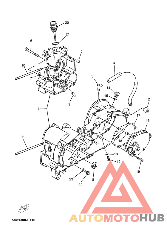 Картер двигателя