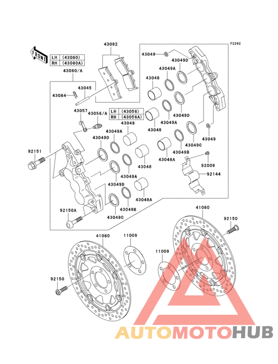 Front brake(a4)