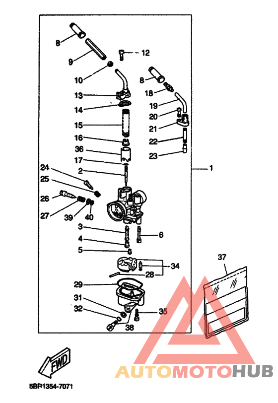 Carburetor assy