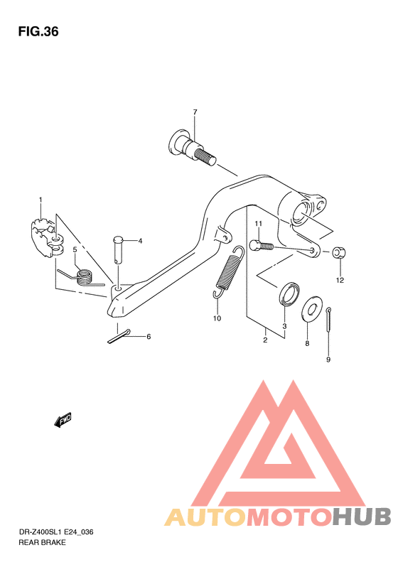 Передний суппорт