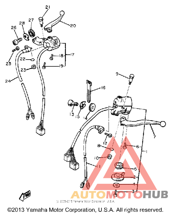 Handle switch-lever