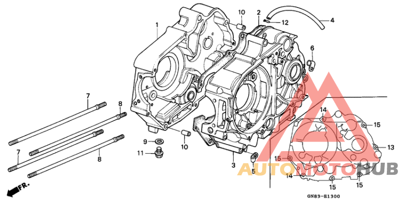 Картер двигателя