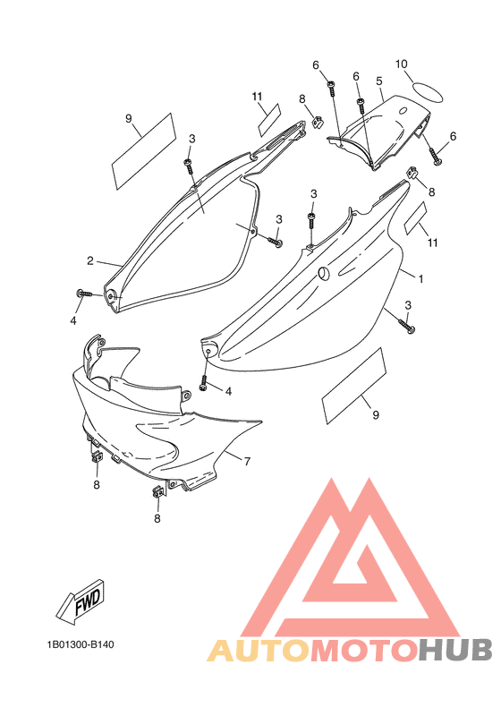 Боковые обтекатели