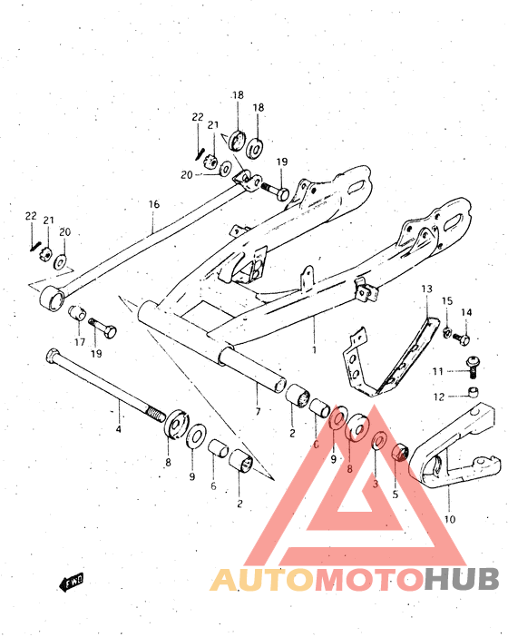 Маятник задний