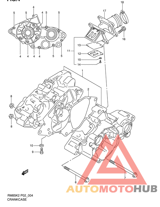 Картер двигателя