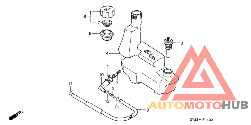Бак масляный