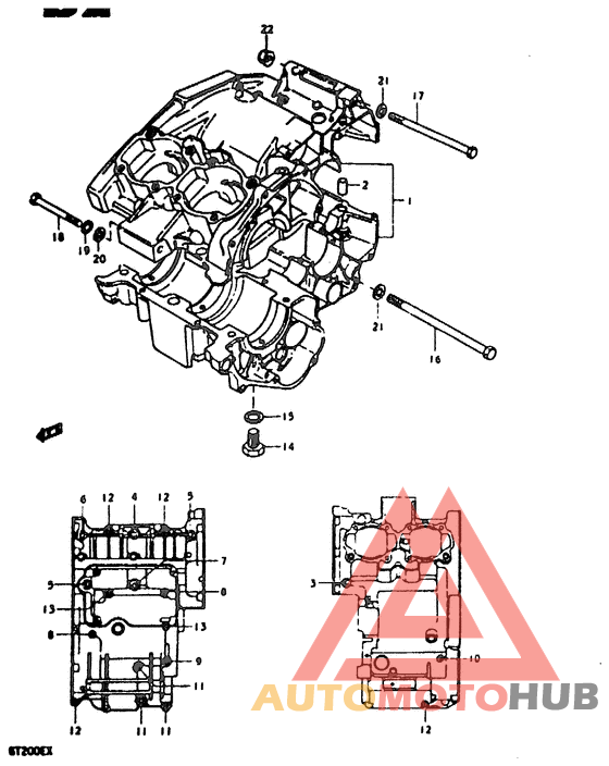 Картер двигателя